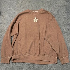Flower Smiley Pacsun Crewneck